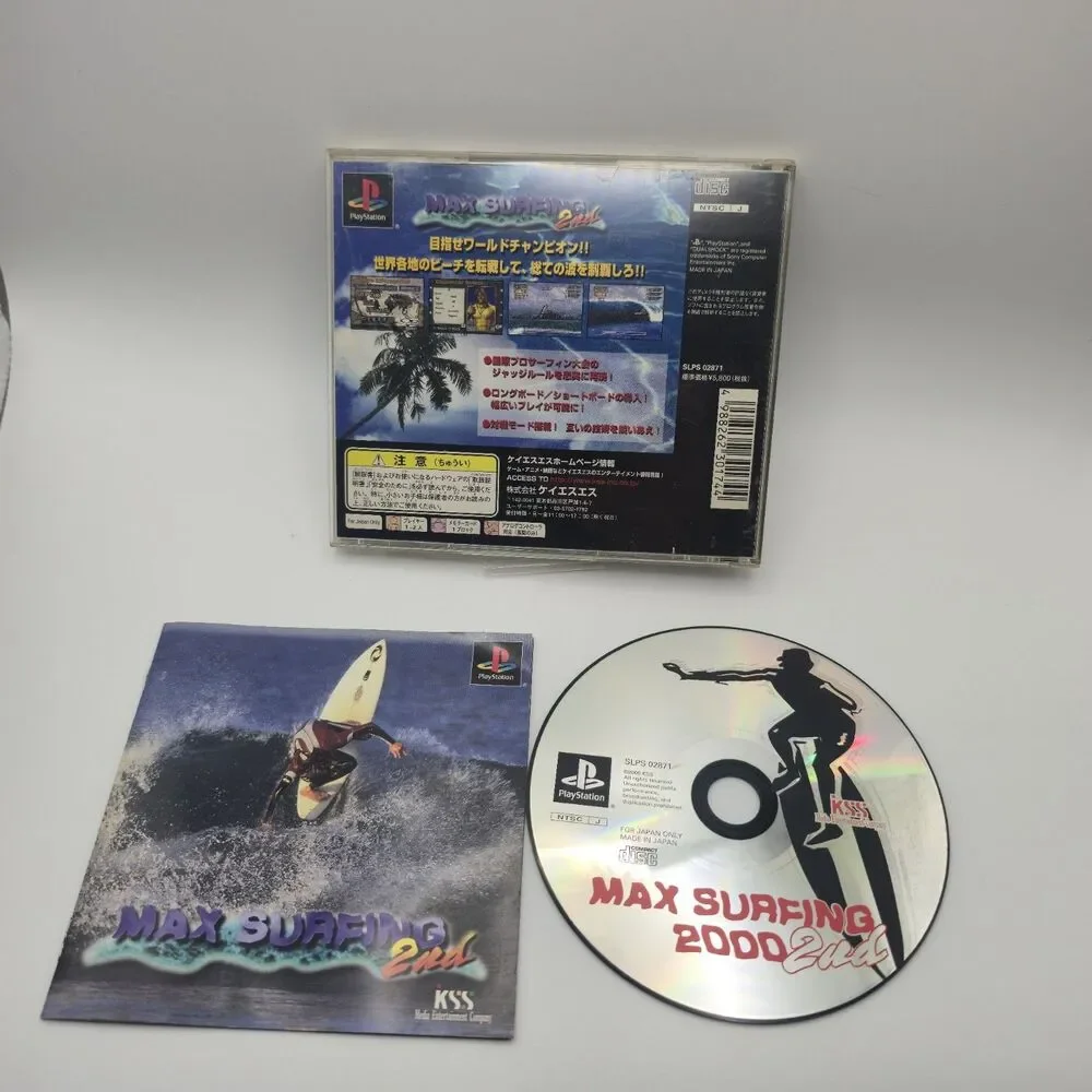 Max Surfing 2000 (Sony PlayStation 1, 1999)